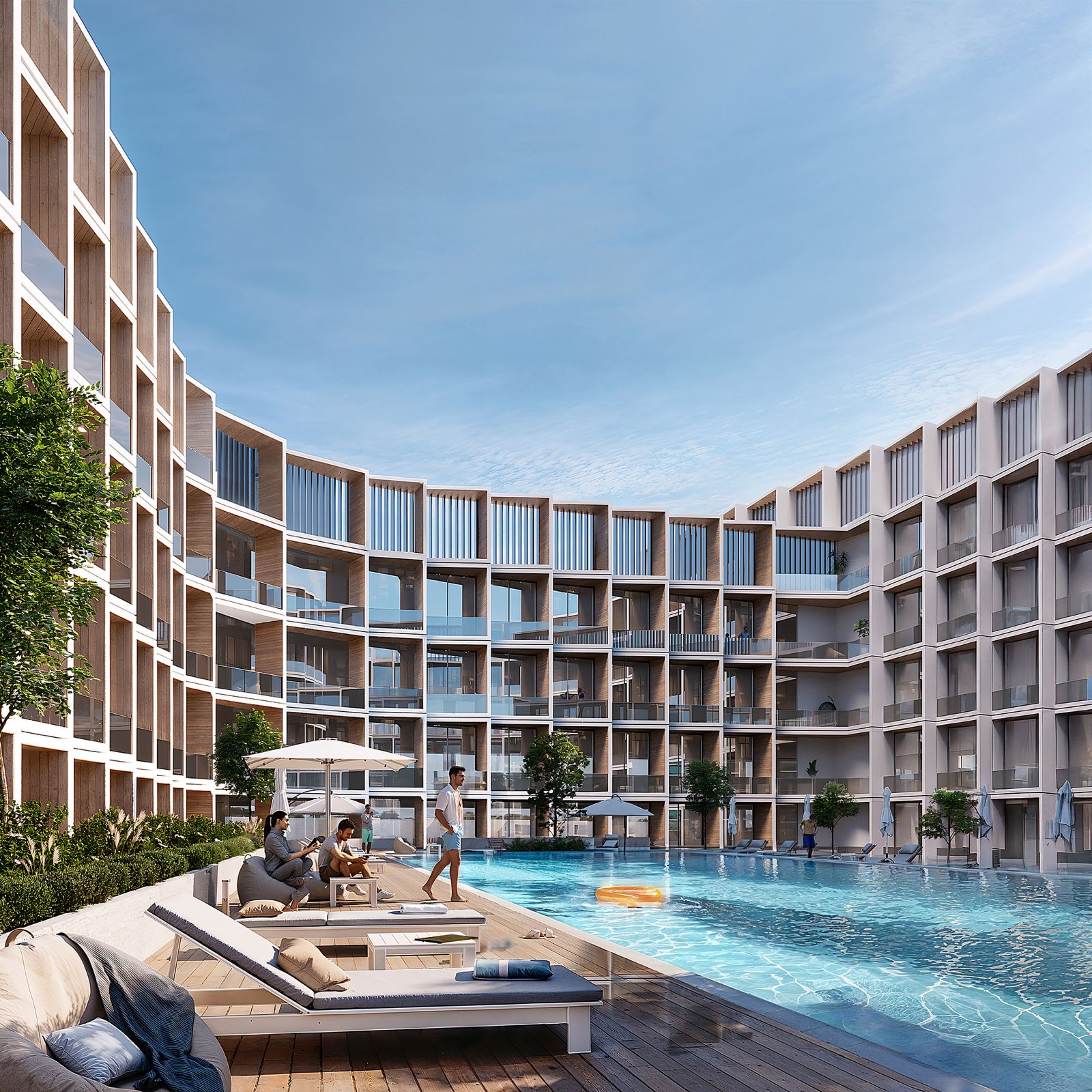 1BR Apartment in Binghatti Hillcrest by Binghatti | Arjan, Dubai