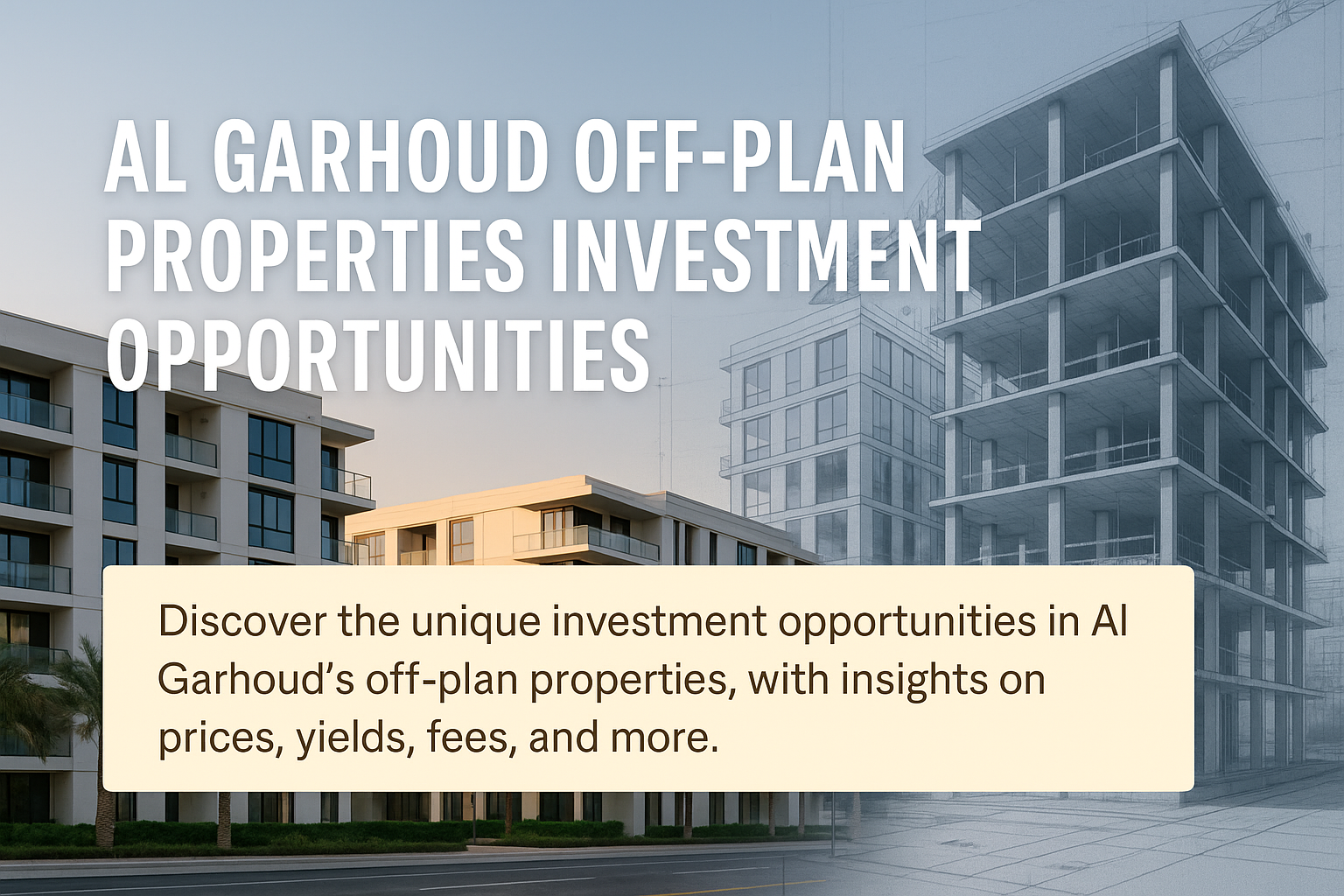 Al Garhoud Off-Plan Properties Investment Opportunities
