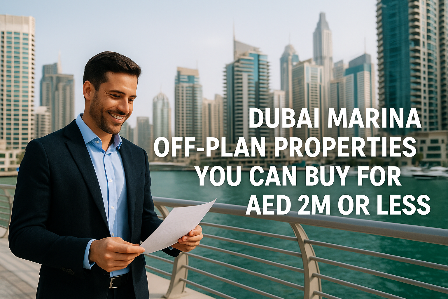 Dubai Marina Off-Plan Properties You Can Buy for AED 2M or Less