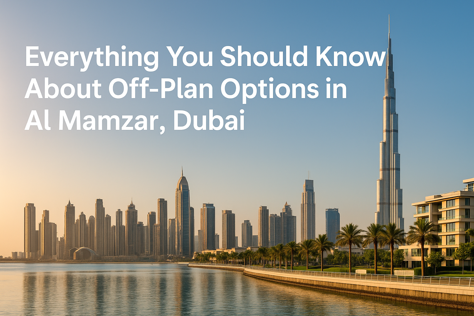 Everything You Should Know About Off-Plan Options in Al Mamzar, Dubai?