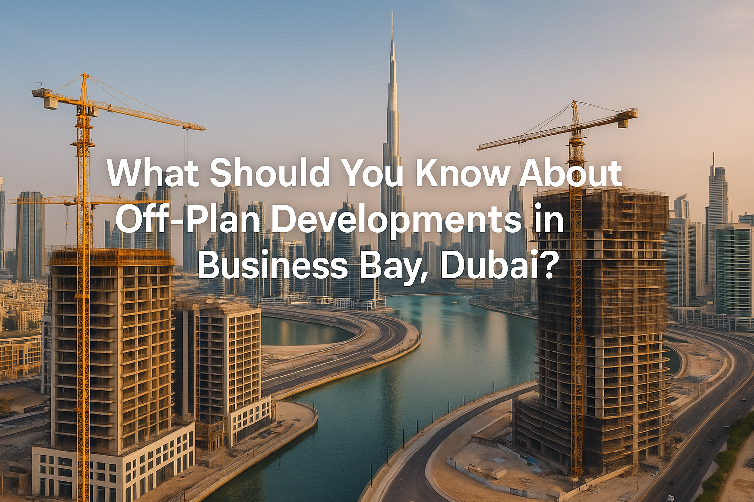 Business Bay Off-Plan Projects Investment Opportunities