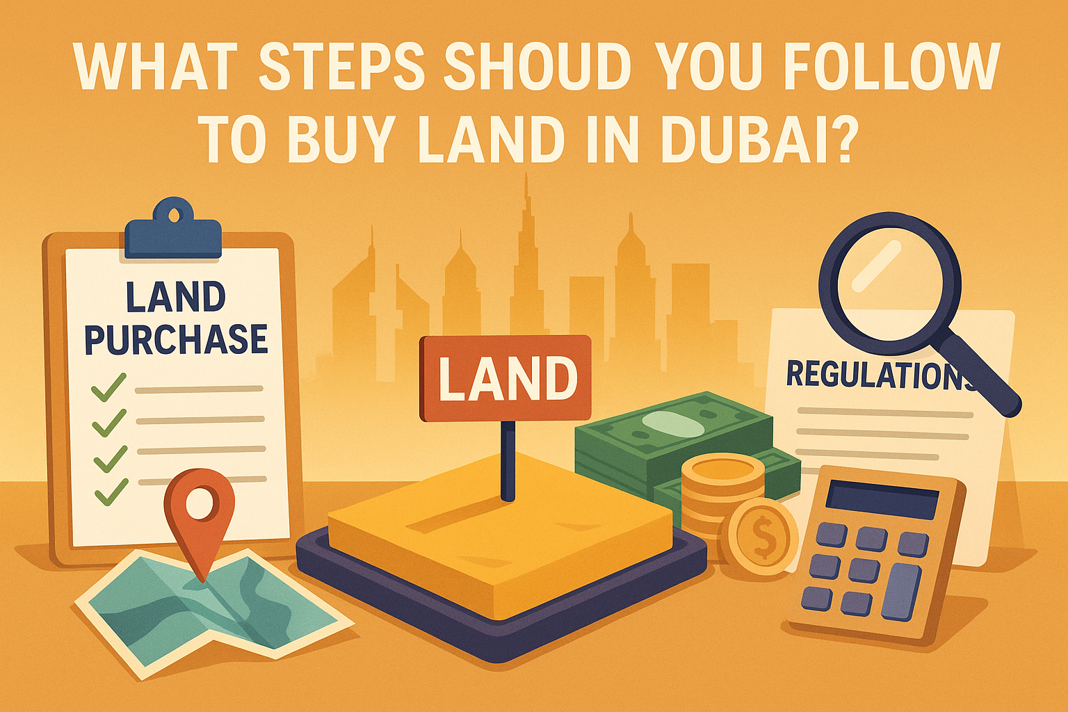 What Steps Should You Follow to Buy Land in Dubai?