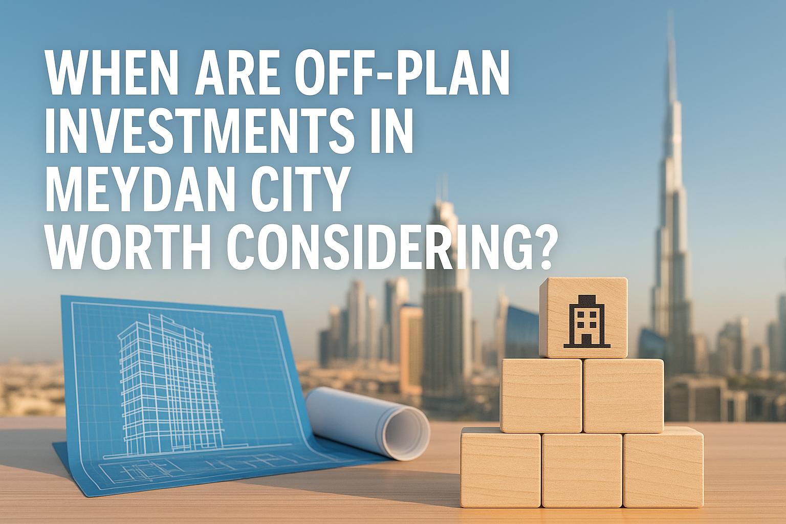 Meydan City Dubai Off-Plan Projects Investment Opportunities