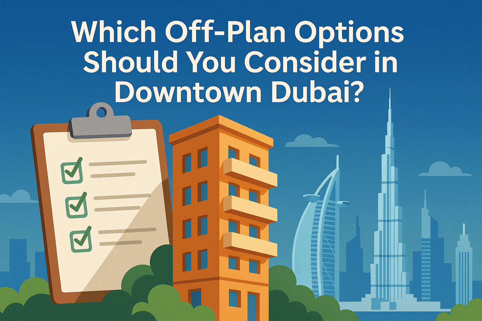 Downtown Dubai Off-Plan Property Investment Opportunities
