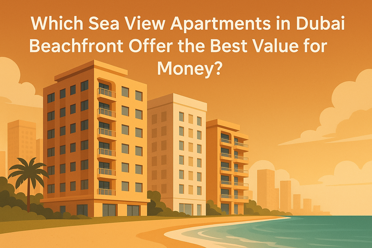 Which Sea View Apartments in Dubai Beachfront Offer the Best Value for Money?
