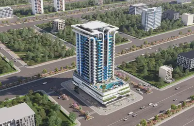 Stunning 2BR + Pool | Manhattan 2 by Samana