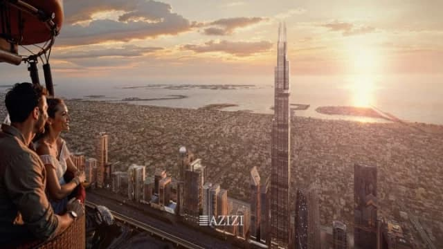 Modern 2BR apartment at Burj Azizi