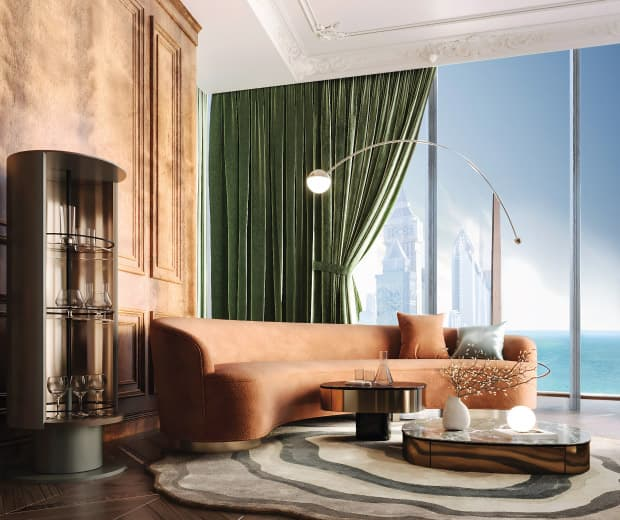 Modern 2BR apartment at Burj Azizi